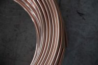 Kupferrohr im Ring - weich